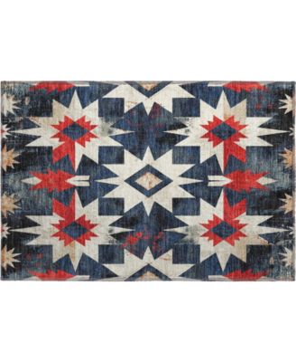 Mayfield Machine Washable AMF1893 1'8" x 2'6" Area Rug