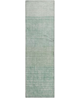 Mayfield Machine Washable AMF1831 2'3" x 7'6" Runner Area Rug