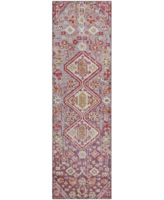 Mayfield Machine Washable AMF1834 2'3" x 7'6" Runner Area Rug