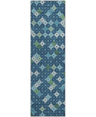 Mayfield Machine Washable AMF1837 2'3" x 7'6" Runner Area Rug