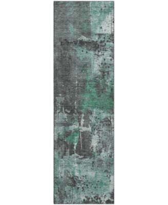 Mayfield Machine Washable AMF1839 2'3" x 7'6" Runner Area Rug