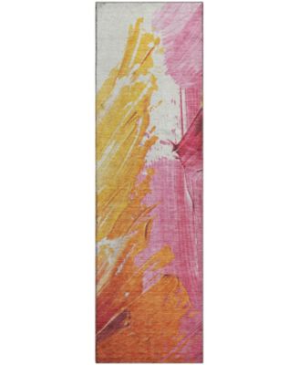 Mayfield Machine Washable AMF1843 2'3" x 7'6" Runner Area Rug