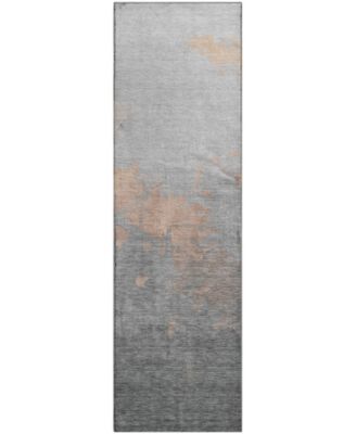 Mayfield Machine Washable AMF1881 2'3" x 7'6" Runner Area Rug
