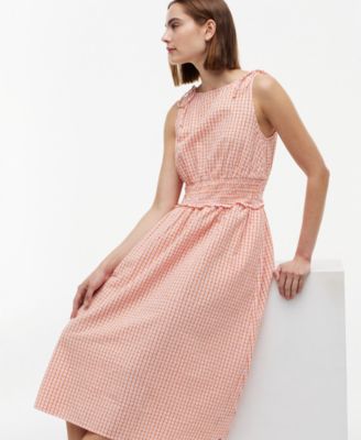 cotton dresses for women Cotton Midi Relaxed Fit Dress M