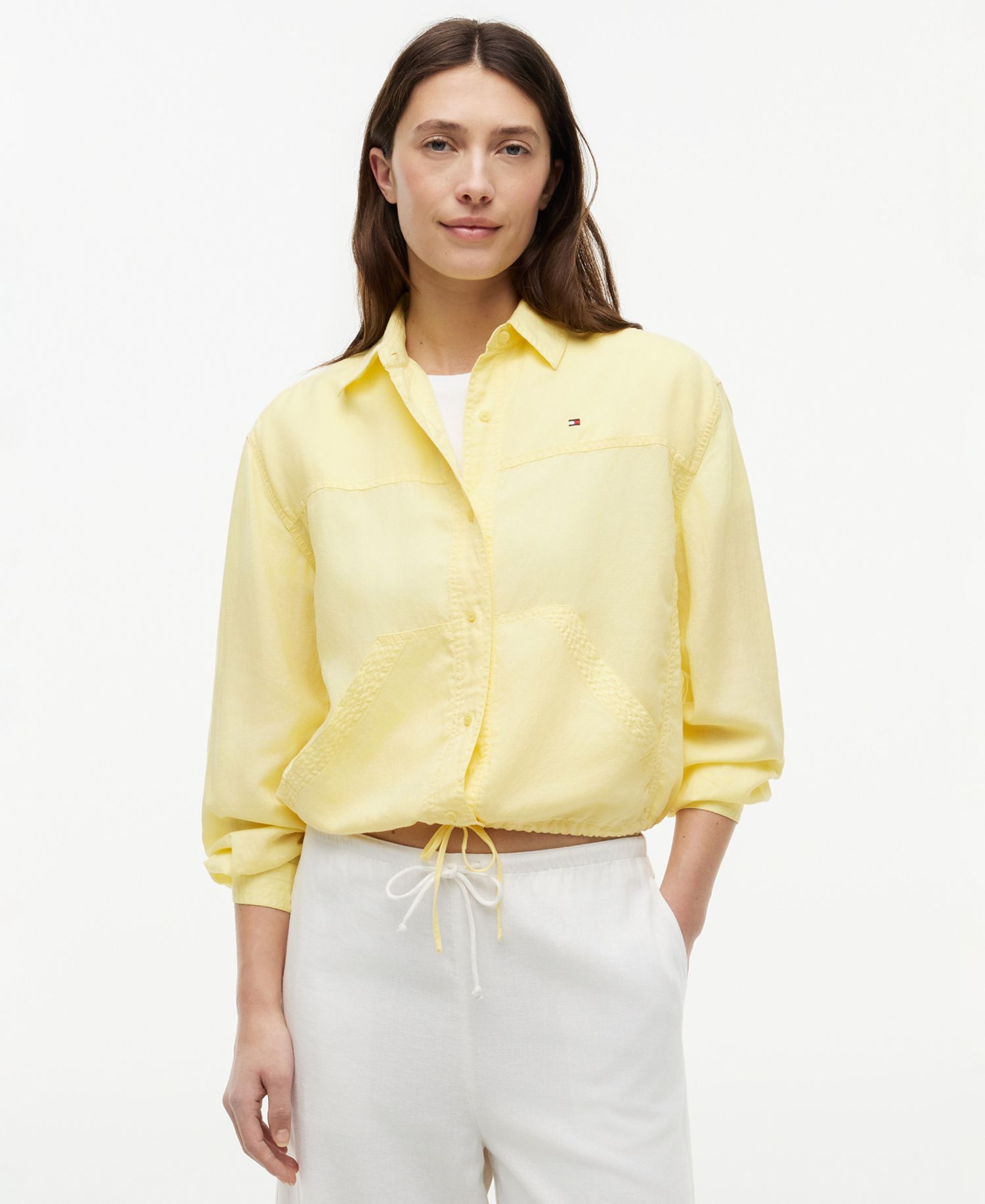 Women's Collared Long-Sleeve Shirt
