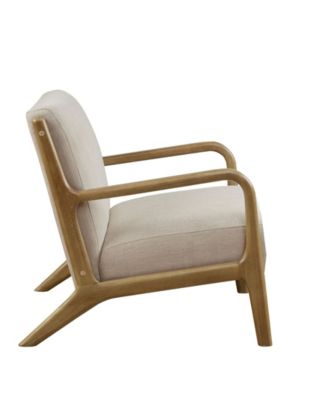 Novak 27"W Mid-Century Modern Accent Armchair