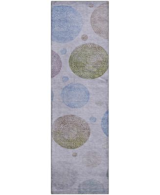 Mayfield Machine Washable AMF1897 2'3" x 7'6" Runner Area Rug