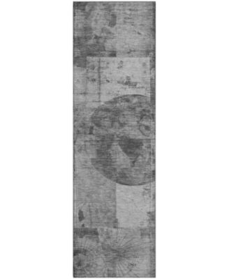 Mayfield Machine Washable AMF1905 2'3" x 7'6" Runner Area Rug