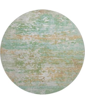 Mayfield Machine Washable AMF1830 8' x 8' Round Area Rug