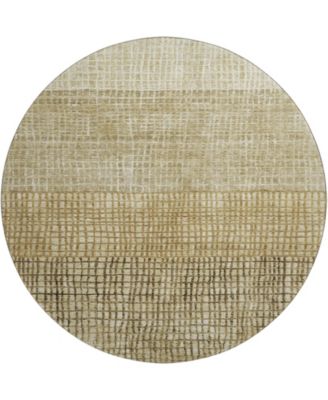 Mayfield Machine Washable AMF1831 8' x 8' Round Area Rug