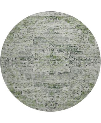 Mayfield Machine Washable AMF1832 8' x 8' Round Area Rug