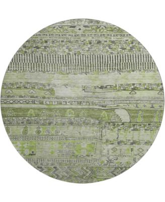 Mayfield Machine Washable AMF1835 8' x 8' Round Area Rug