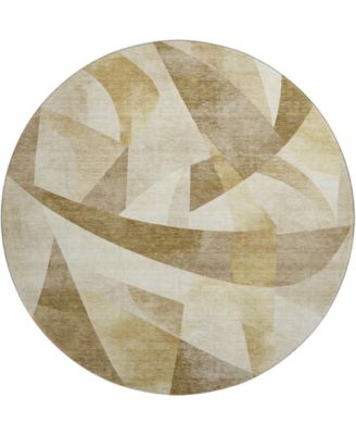 Mayfield Machine Washable AMF1836 8' x 8' Round Area Rug
