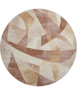 Mayfield Machine Washable AMF1836 8' x 8' Round Area Rug