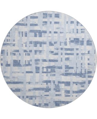 Mayfield Machine Washable AMF1849 8' x 8' Round Area Rug