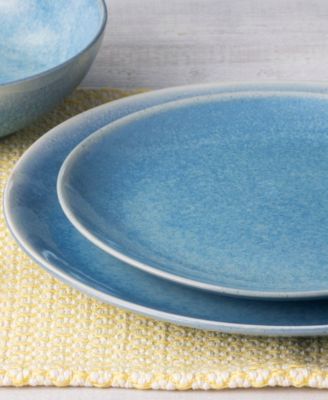 Colorwave Kiln Azure Coupe Place Setting 4-Pc. Set, Service For 1
