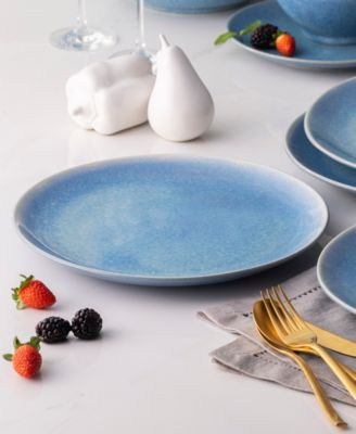 Colorwave Kiln Azure Coupe Dinner Plates, Set of 4