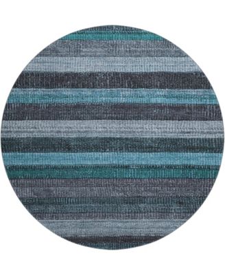 Mayfield Machine Washable AMF1865 8' x 8' Round Area Rug