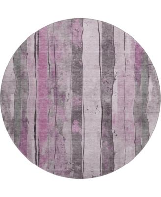 Mayfield Machine Washable AMF1874 8' x 8' Round Area Rug