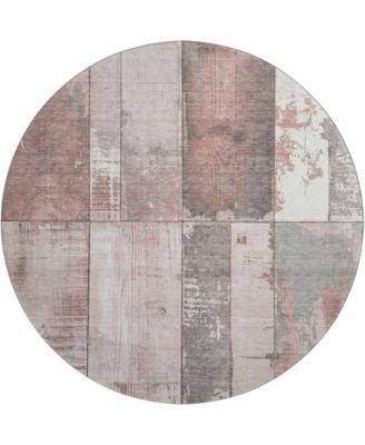 Mayfield Machine Washable AMF1877 8' x 8' Round Area Rug