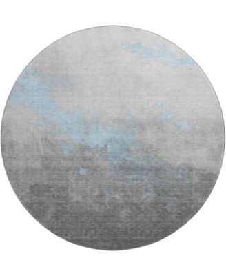 Mayfield Machine Washable AMF1881 8' x 8' Round Area Rug