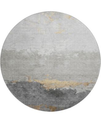 Mayfield Machine Washable AMF1885 8' x 8' Round Area Rug