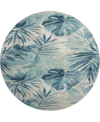 Mayfield Machine Washable AMF1886 8' x 8' Round Area Rug