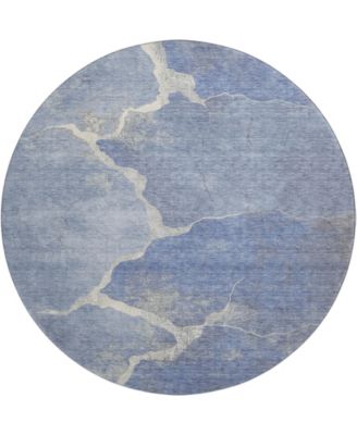 Mayfield Machine Washable AMF1889 8' x 8' Round Area Rug