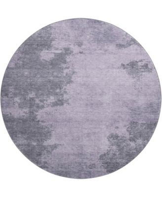 Mayfield Machine Washable AMF1902 8' x 8' Round Area Rug
