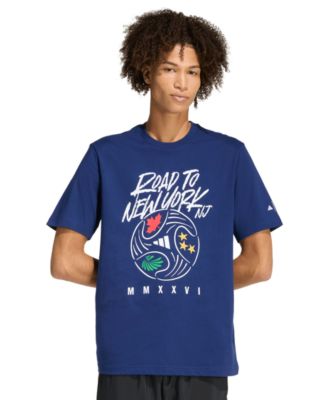 Men's FIFA World Cup Road To New York City NJ Graphic T-Shirt