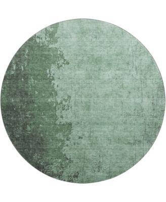 Mayfield Machine Washable AMF1912 8' x 8' Round Area Rug