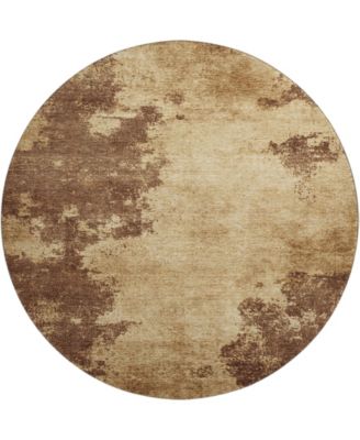 Mayfield Machine Washable AMF1913 8' x 8' Round Area Rug