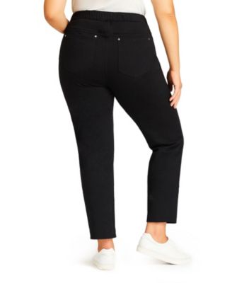 Women's Tapered Knit Pull On Jean