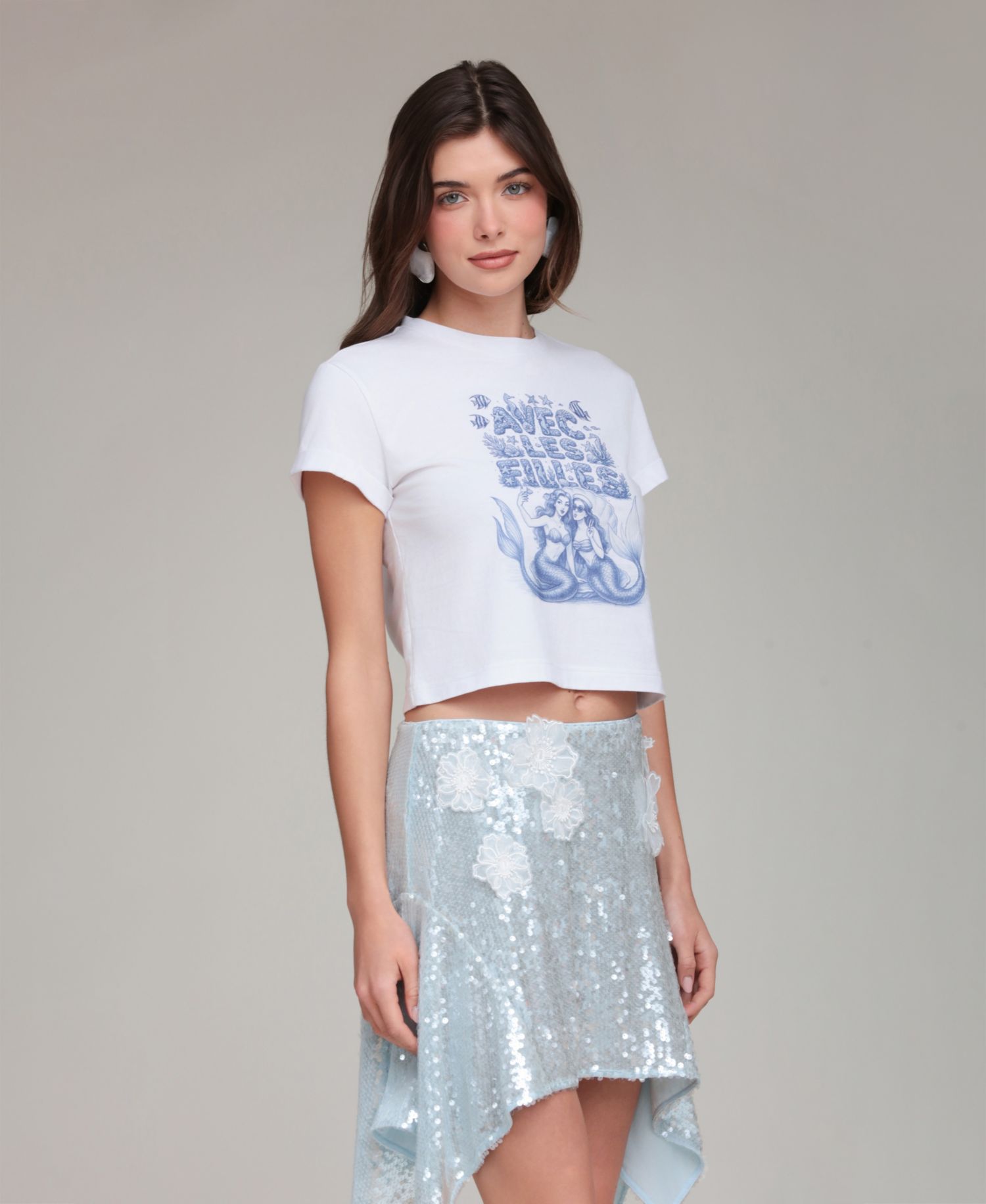 Women's Crewneck Cotton T-Shirt