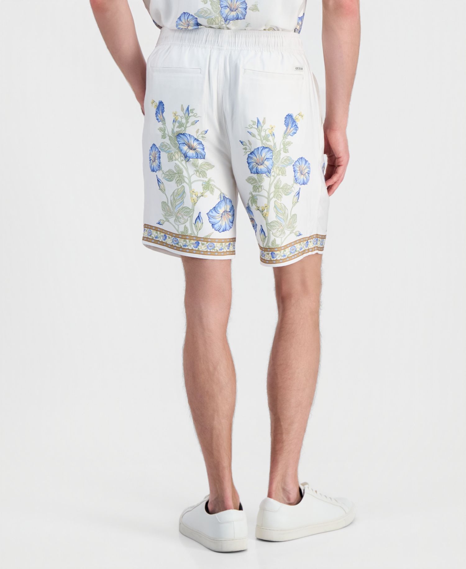 Men's Wayco Border Floral Shorts