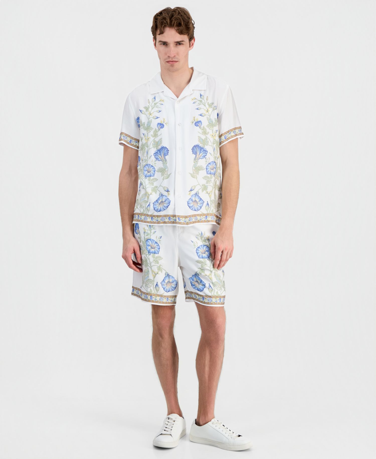 Men's Wayco Bord Floral Shirt