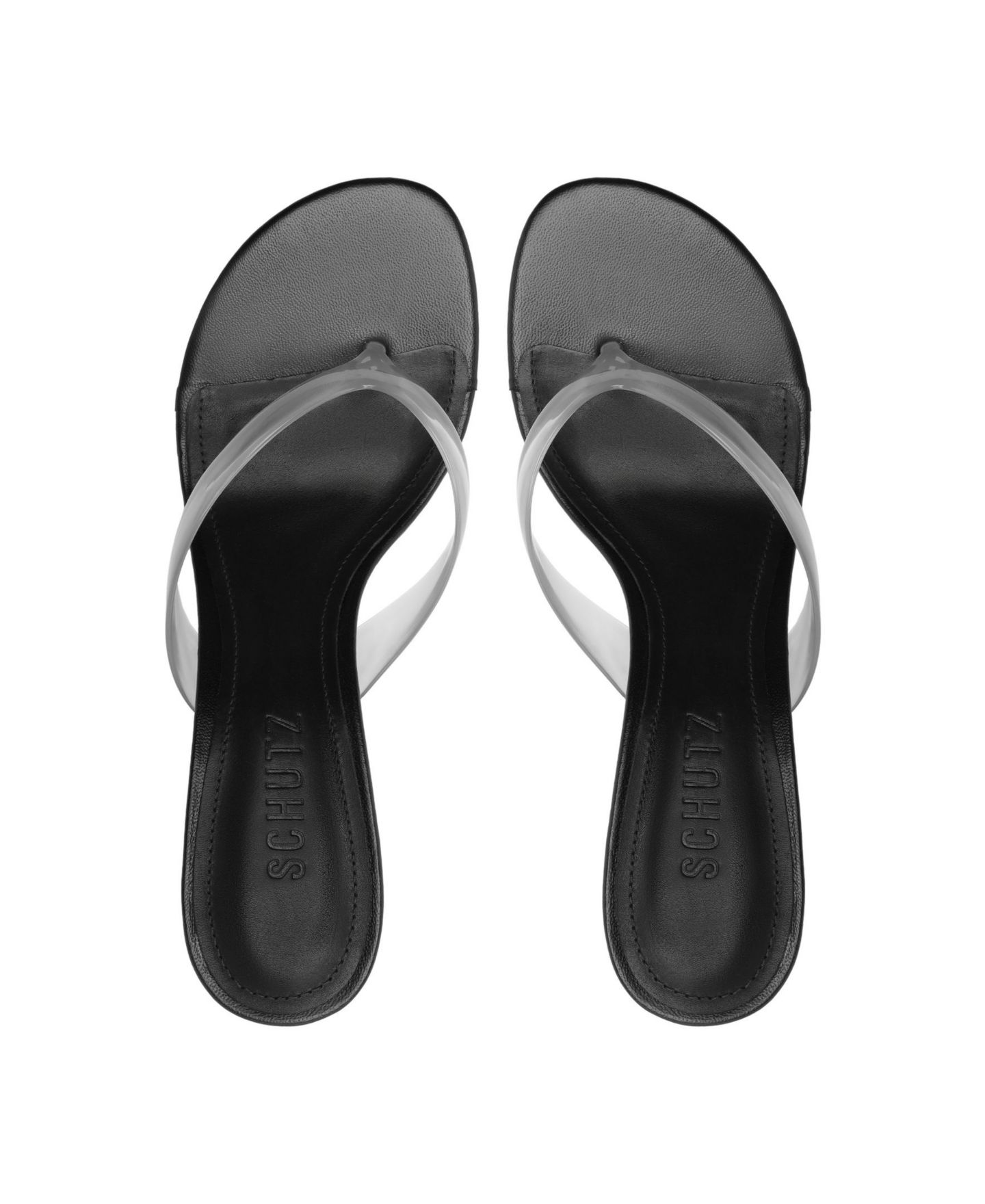 Женские сандалии Schutz Roslyn Slip-On Dress Sandals, цвет: Чёрный — фото 12