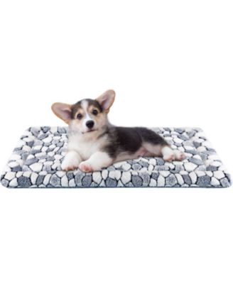 Reversible Dog Crate Pad Bed Mat Cool Warm Sleeping For Dogs Cats Machine Washable Multi Use Pet Beds
