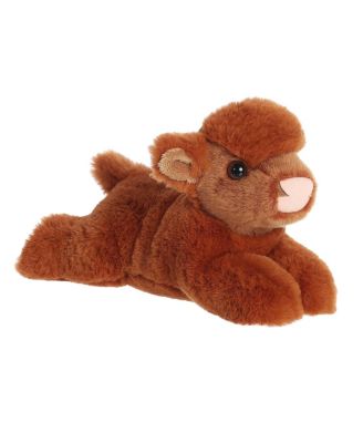 Small Highland Cow Calf Mini Flopsie Adorable Plush Toy