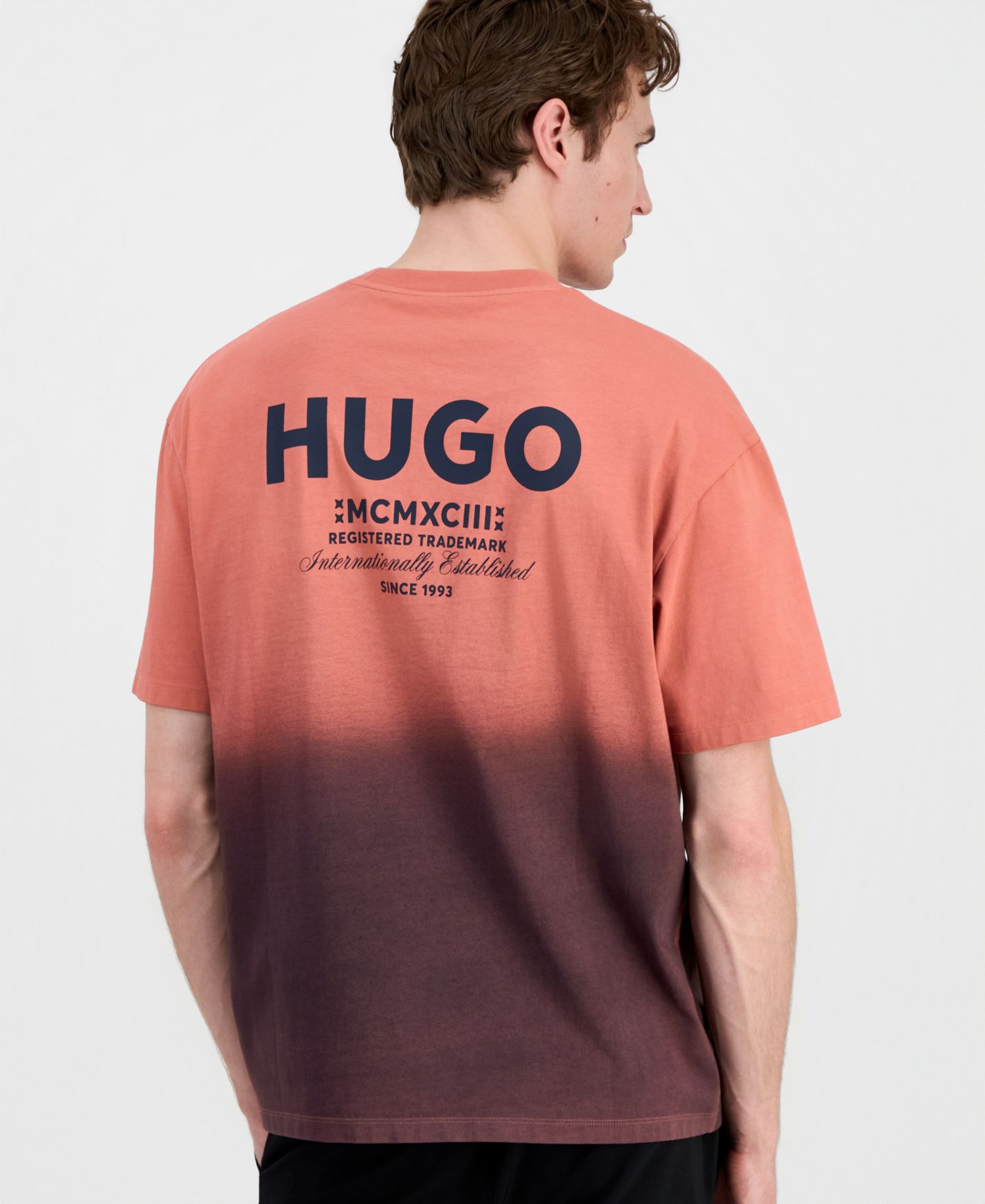Men's Nalono Front & Back Print T-Shirt