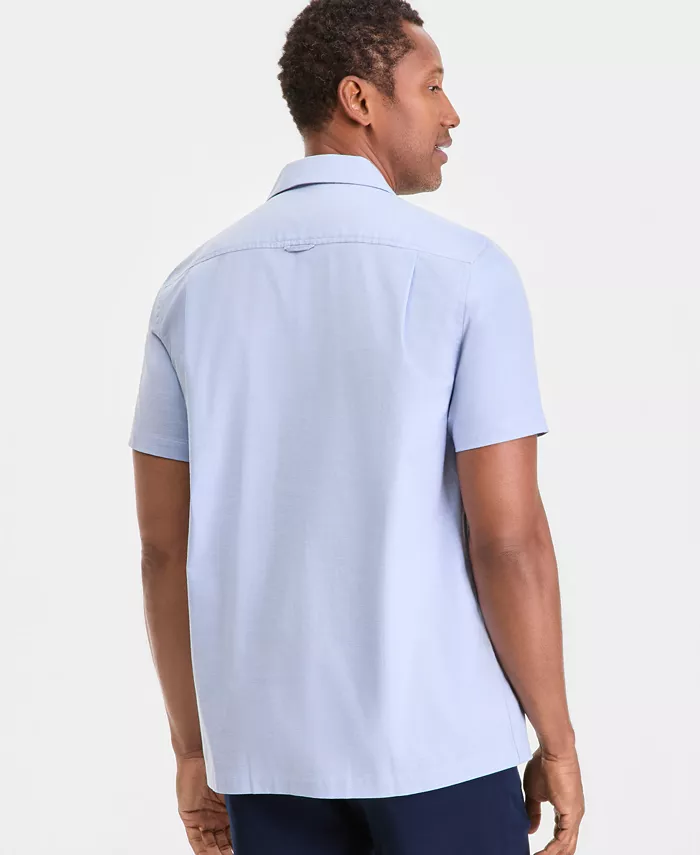 Men's Double Pocket Oxford Short-Sleeve Shirt - thumbnail 9