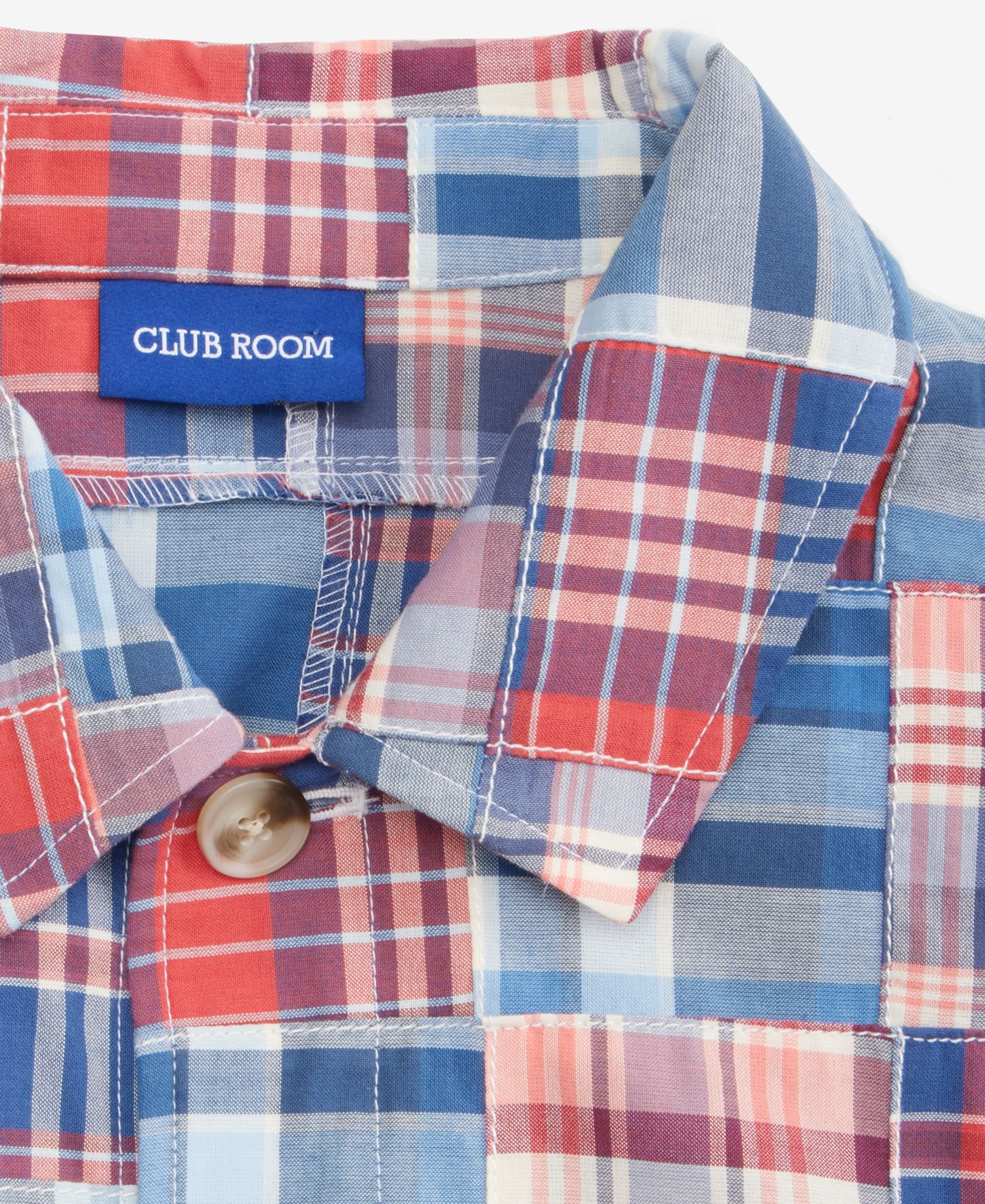 Men's Madras Shirt Jacket