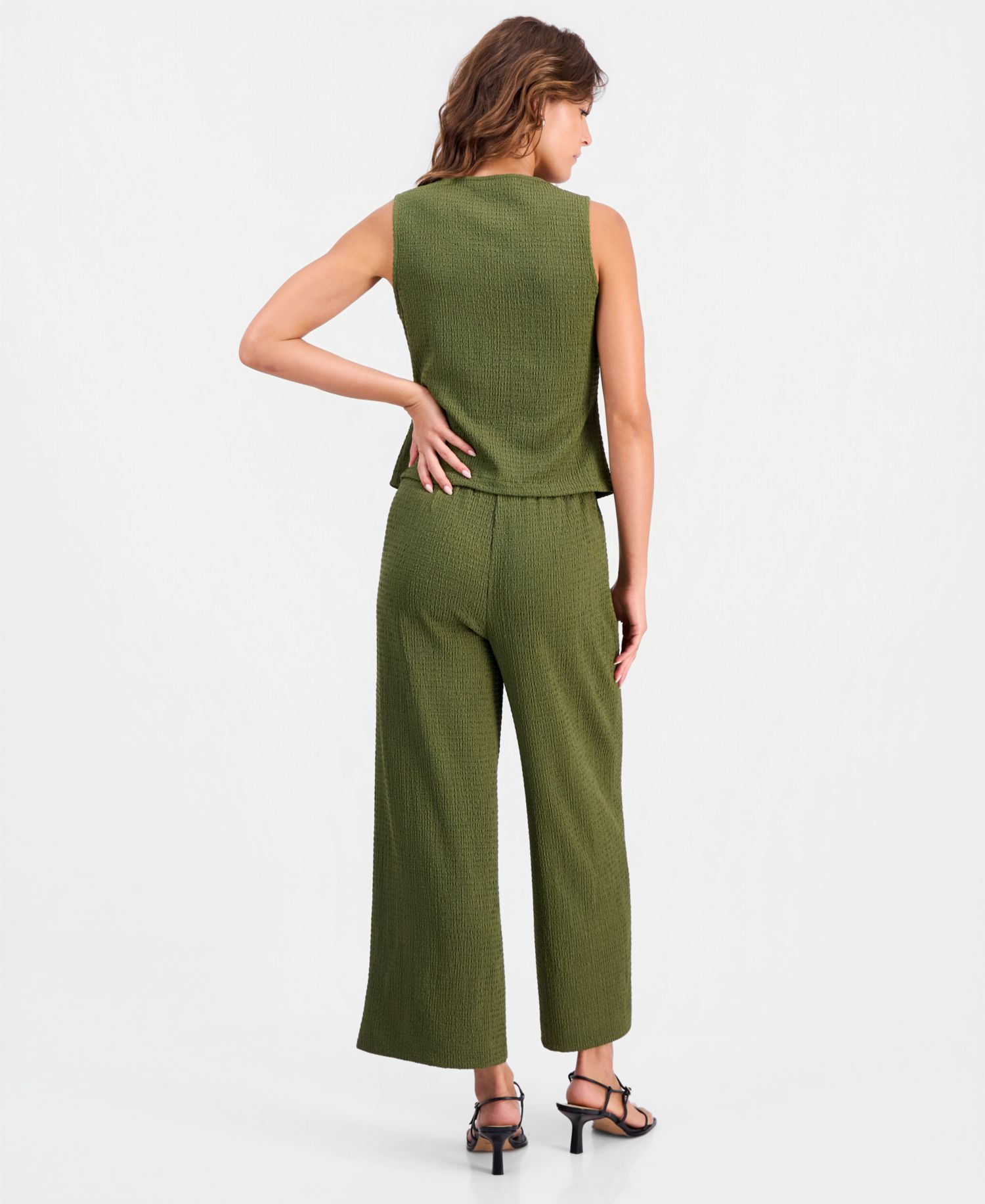 Women's Textured Knit Vest