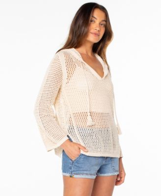 Women's Summer Night Tunic V-Neck Sweater