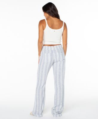 Women's Oceanside Striped Wide-Leg Beach Pants