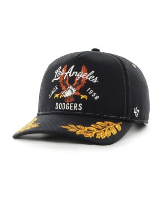 Men's Black Los Angeles Dodgers Keepsake Collection Adjustable Hitch Hat