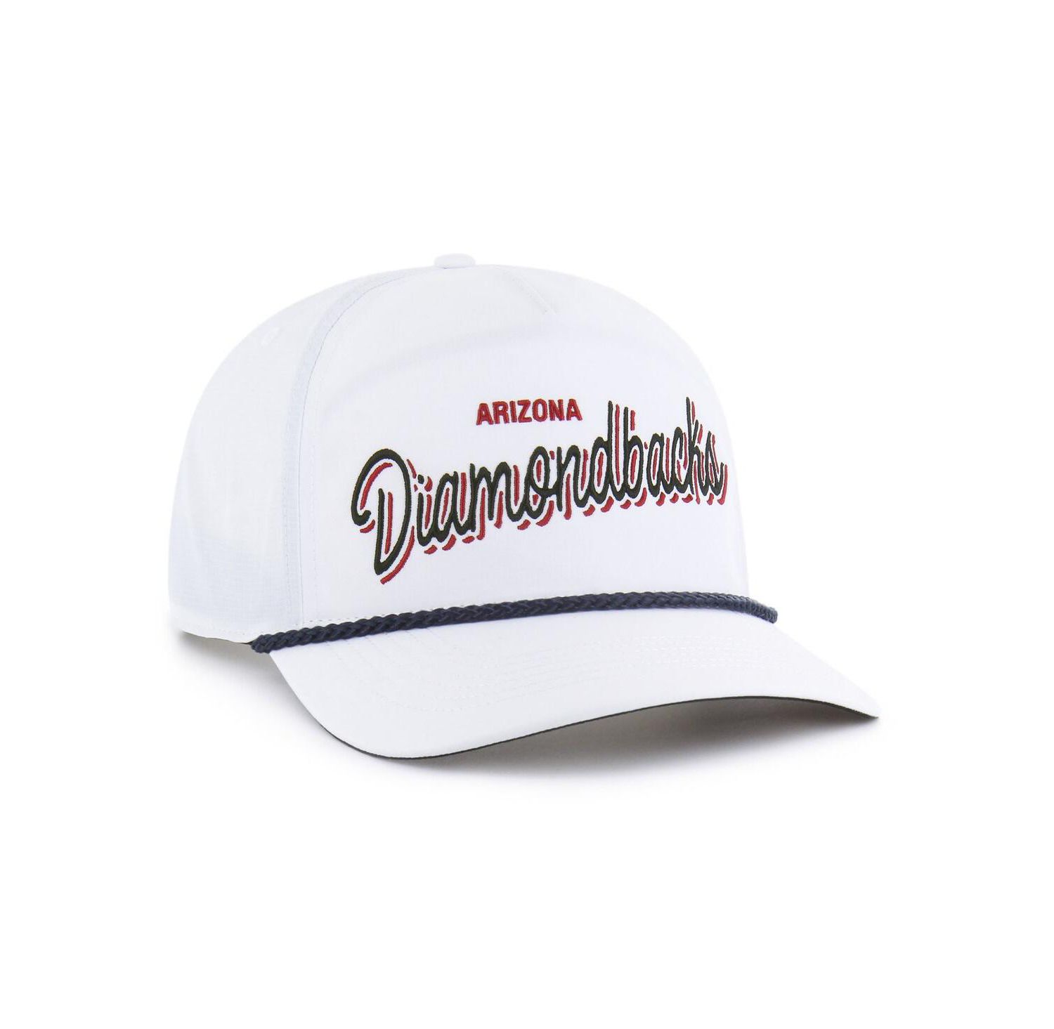 Men's White Arizona Diamondbacks Brrr Fairway Hitch Adjustable Hat