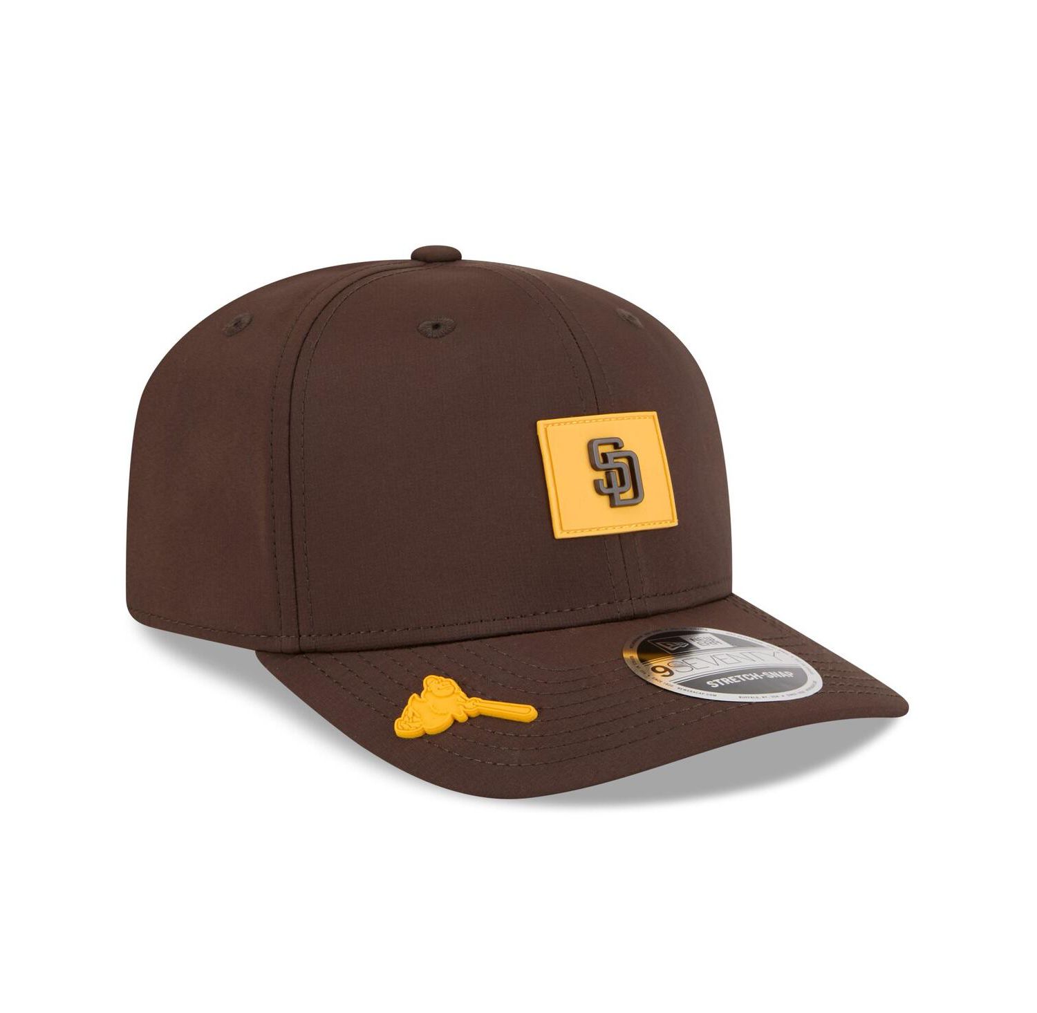 Men's Brown San Diego Padres 2026 Clubhouse 9SEVENTY Adjustable Hat