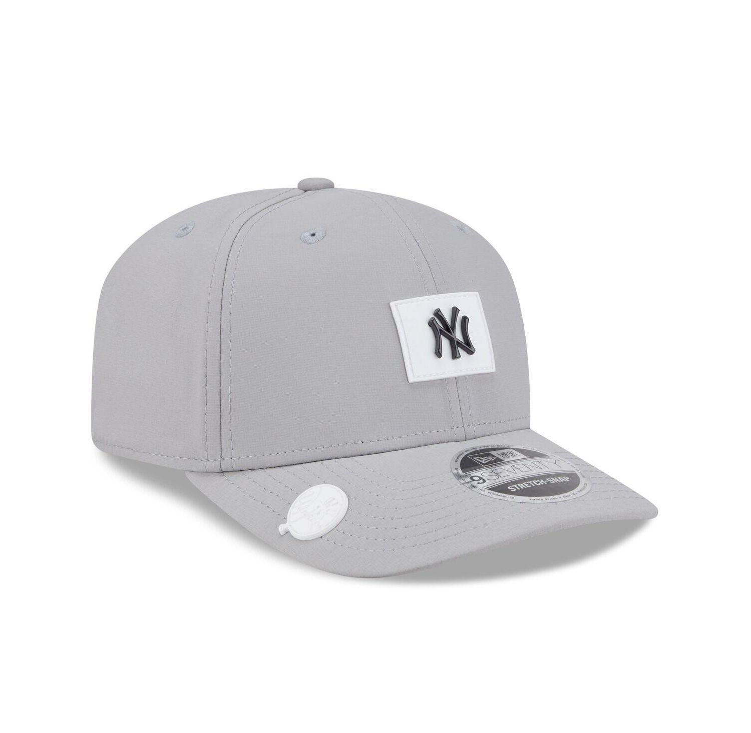 Men's Gray New York Yankees 2026 Clubhouse 9SEVENTY Adjustable Hat