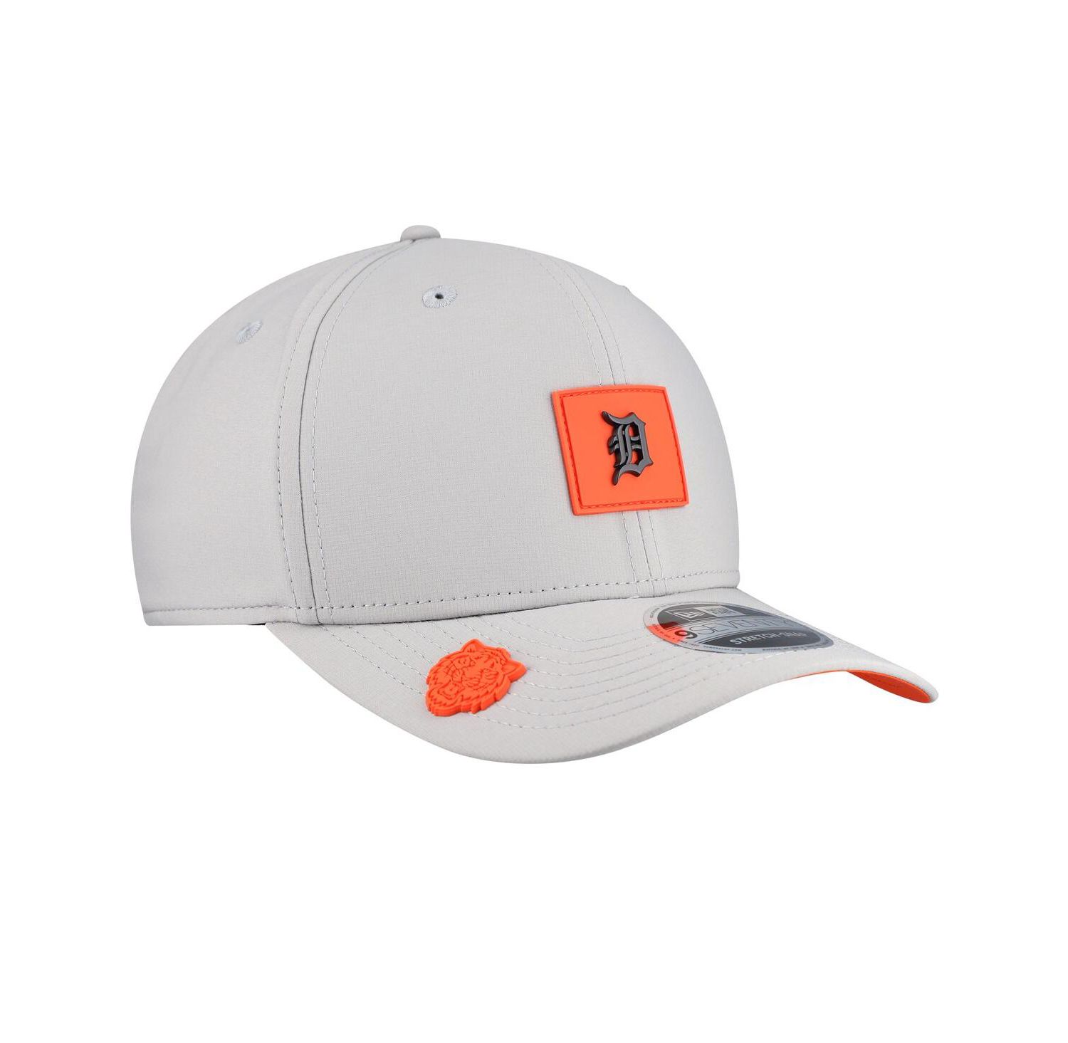 Men's Gray Detroit Tigers 2026 Clubhouse 9SEVENTY Adjustable Hat